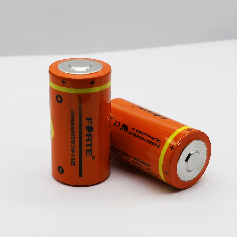 3.6V Disposable Cylindrical Non-Rechargeable Primary Lithium Battery Er14505 AA Industrial Battery