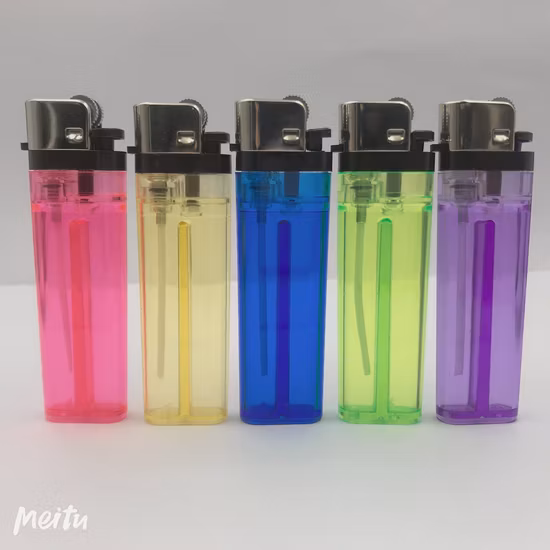 일회용 전자 투명 라이터 맞춤형 월마트 도매 라이터 Fh